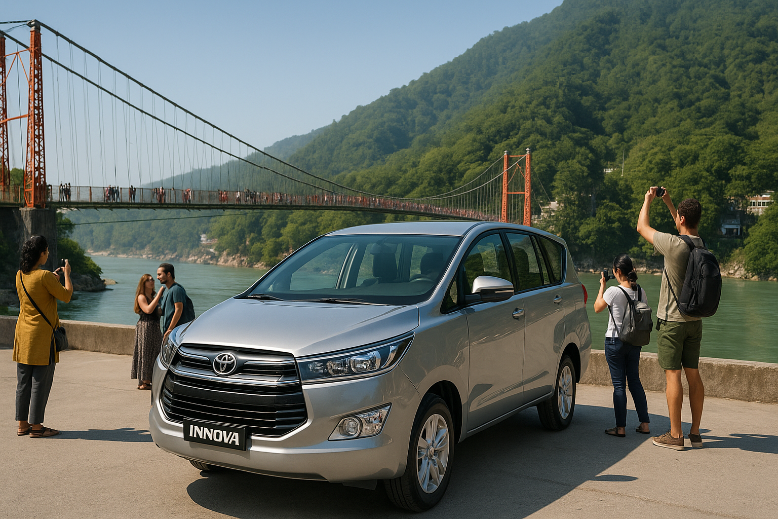 Innova Taxi Booking From Gurgaon to Rishikesh
