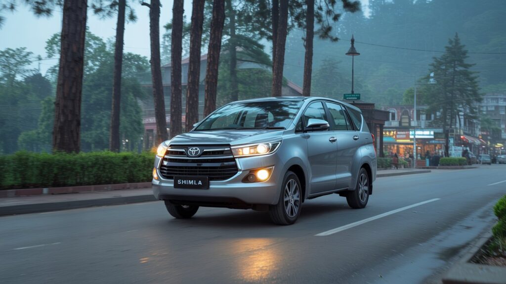 Innova Crysta Taxi From Delhi to shimla
