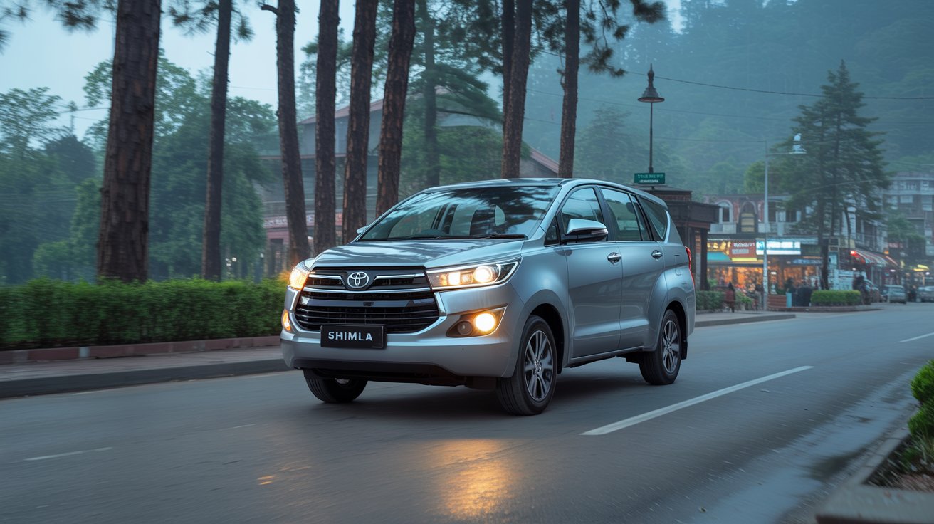 Innova Crysta Taxi From Delhi to shimla