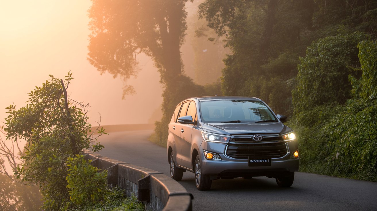 Innova Crysta Taxi From Delhi to mussoorie