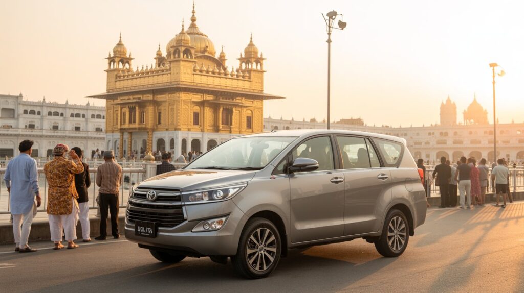 Innova Taxi From Gurgaon to Amritsar