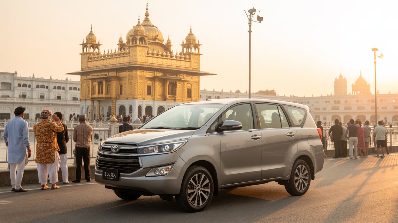 Innova Taxi From Gurgaon to Amritsar