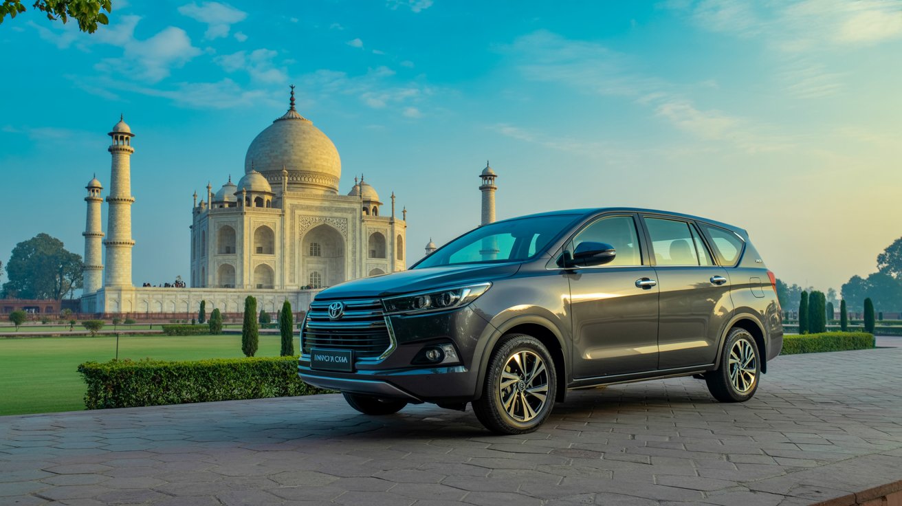 Innova Taxi from Delhi to agra