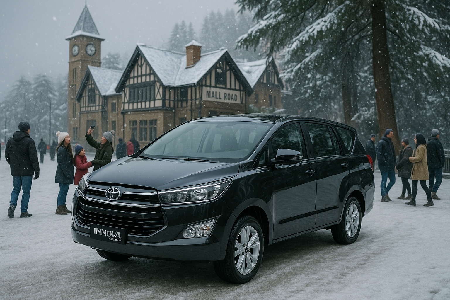 Innova Taxi From Gurgaon to Manali