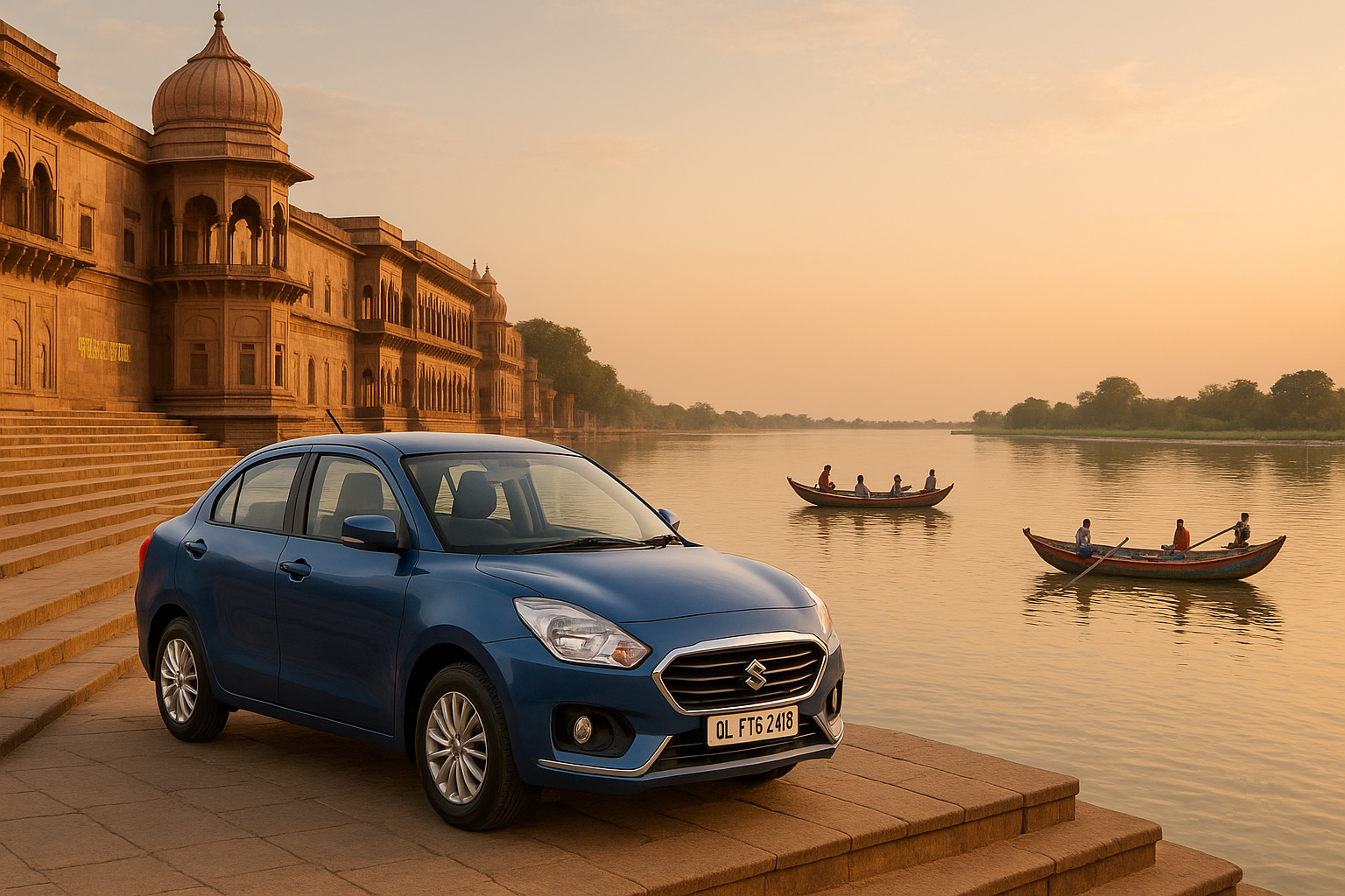 Dzire Taxi Booking from Noida to Mathura/Vrindavan