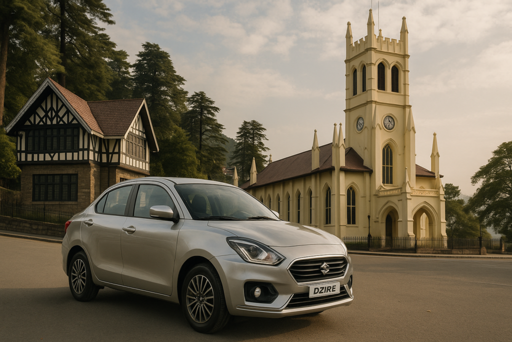 Dzire Taxi Booking from Noida to Shimla