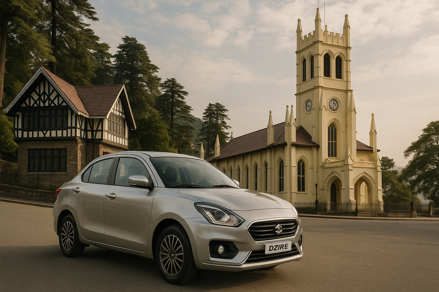 Dzire Taxi Booking from Noida to Shimla