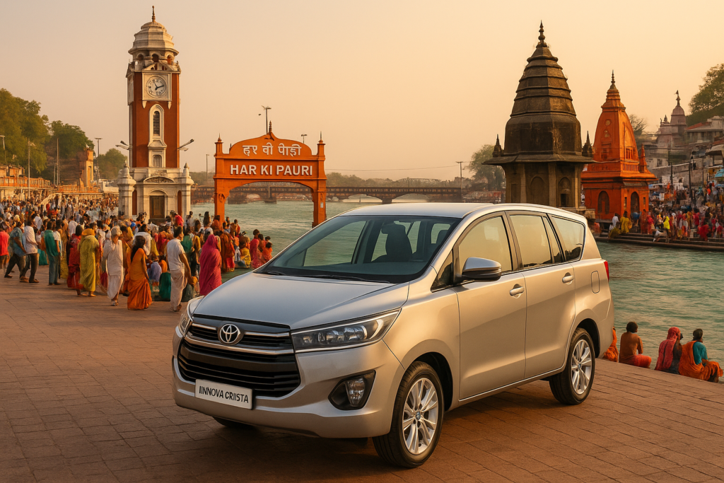 Innova Taxi Booking From Noida to Haridwar