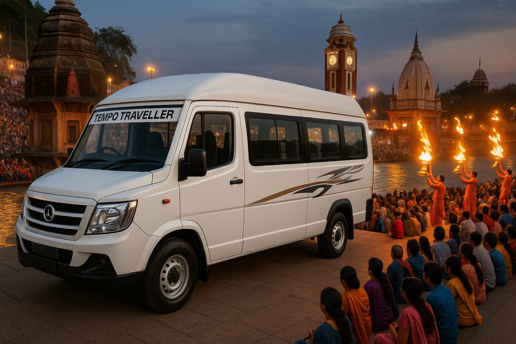 Tempo Traveller Booking from Gurgaon to Haridwar