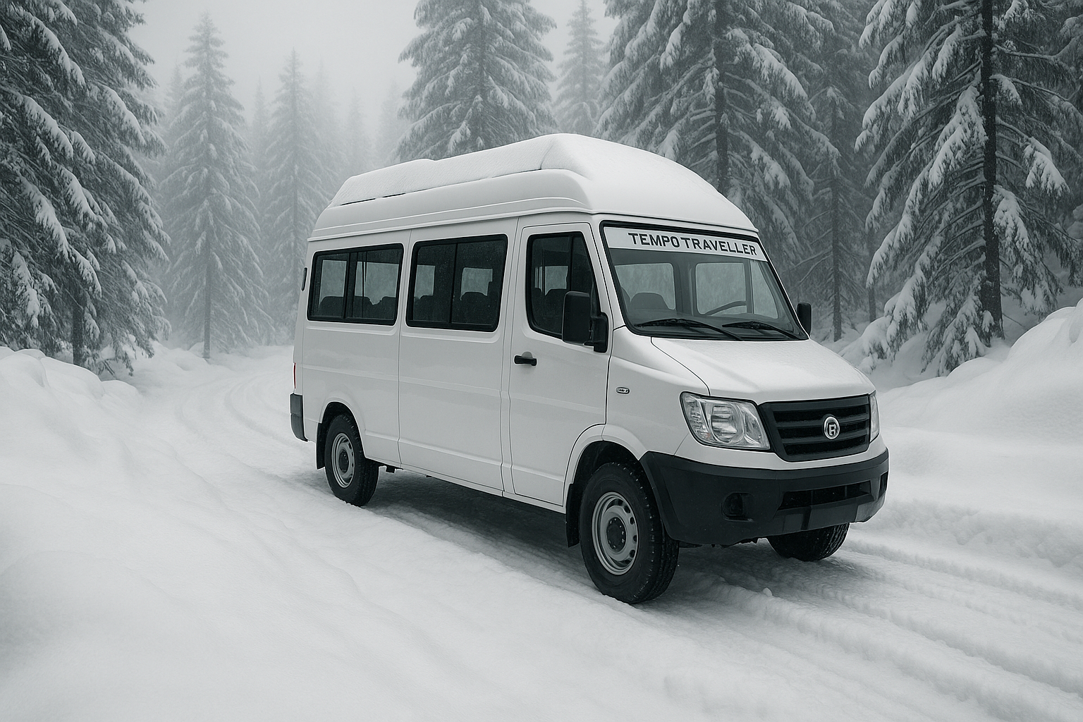 TEMPO TRAVELLER Booking from Gurgaon to Shimla