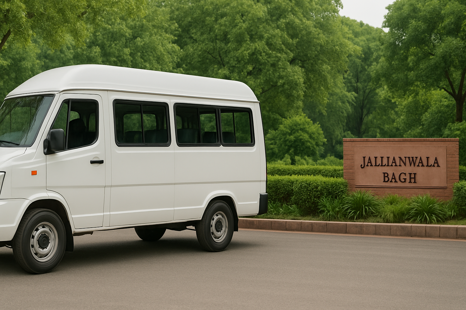 TEMPO TRAVELLER Booking from Gurgaon to Amritsar