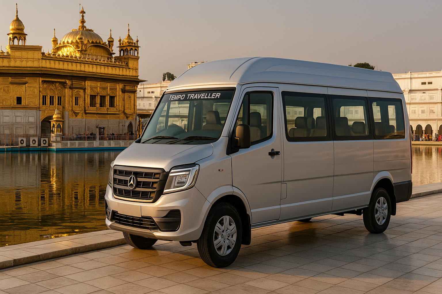 Tempo Traveller Booking from Delhi to Amritsar