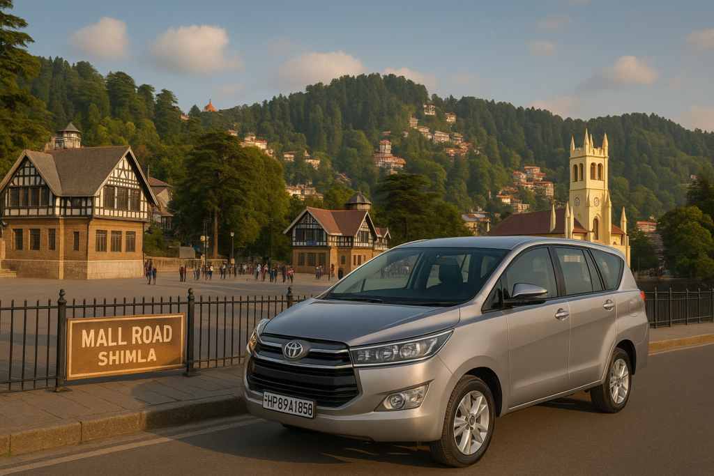 Innova Taxi from Noida to Shimla