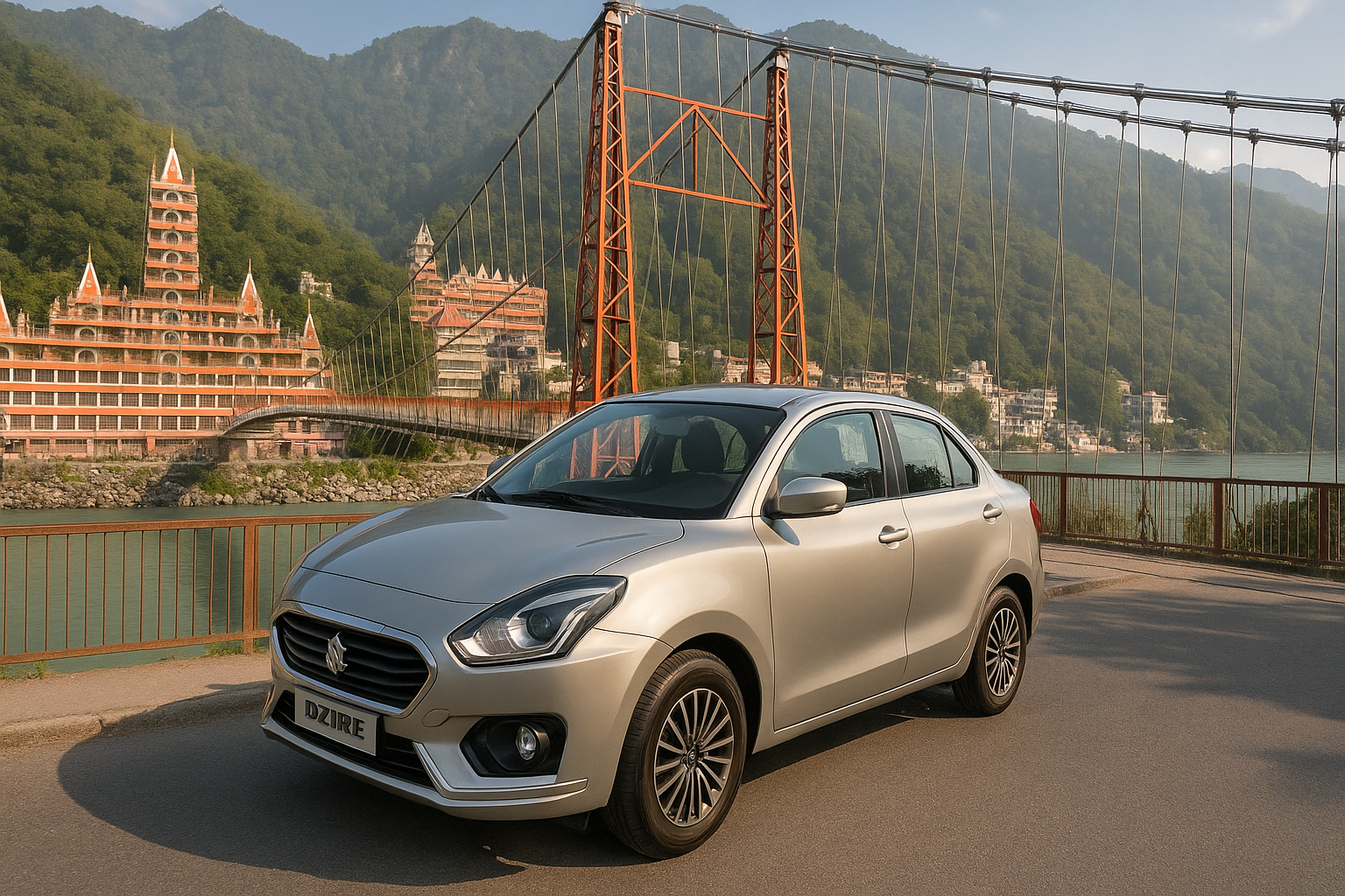 Dzire Taxi from Gurgaon to Rishikesh