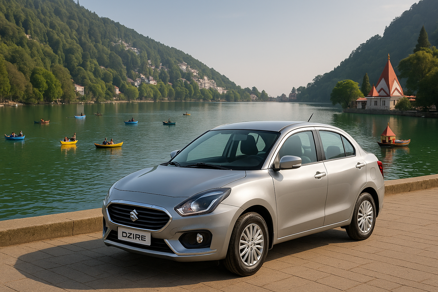 Dzire Taxi from Gurgaon to Nainital
