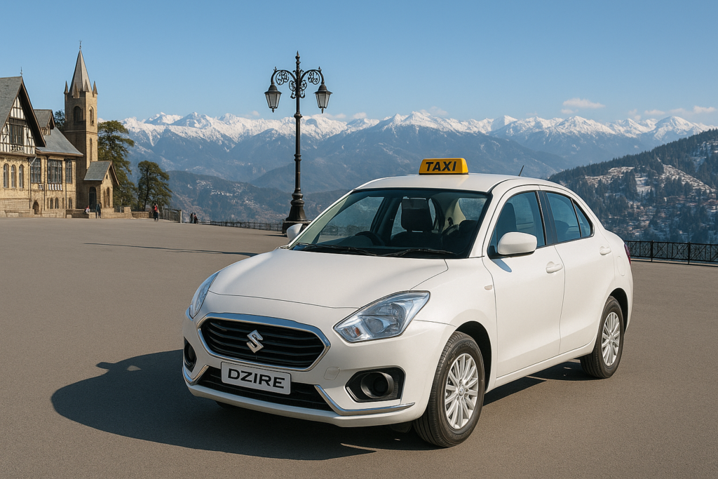 Dzire Taxi from Gurgaon to Shimla