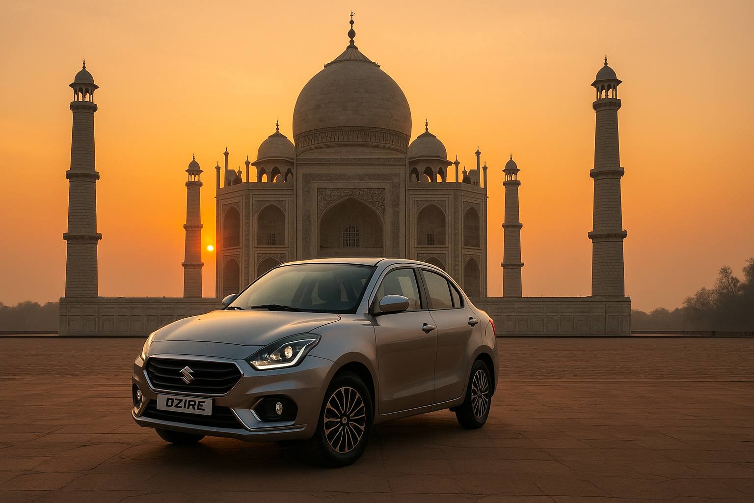 Dzire Taxi Booking from Delhi to Agra