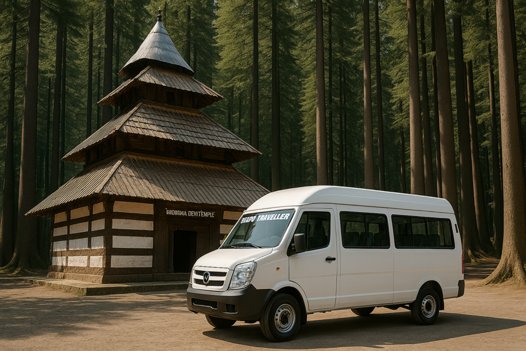 TEMPO TRAVELLER Booking from Delhi to Manali