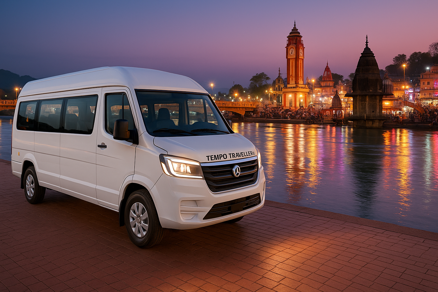 TEMPO TRAVELLER from Delhi to Haridwar