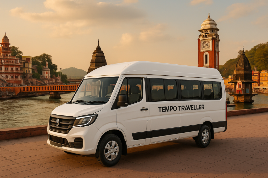 Tempo Traveller Booking from Noida to Haridwar
