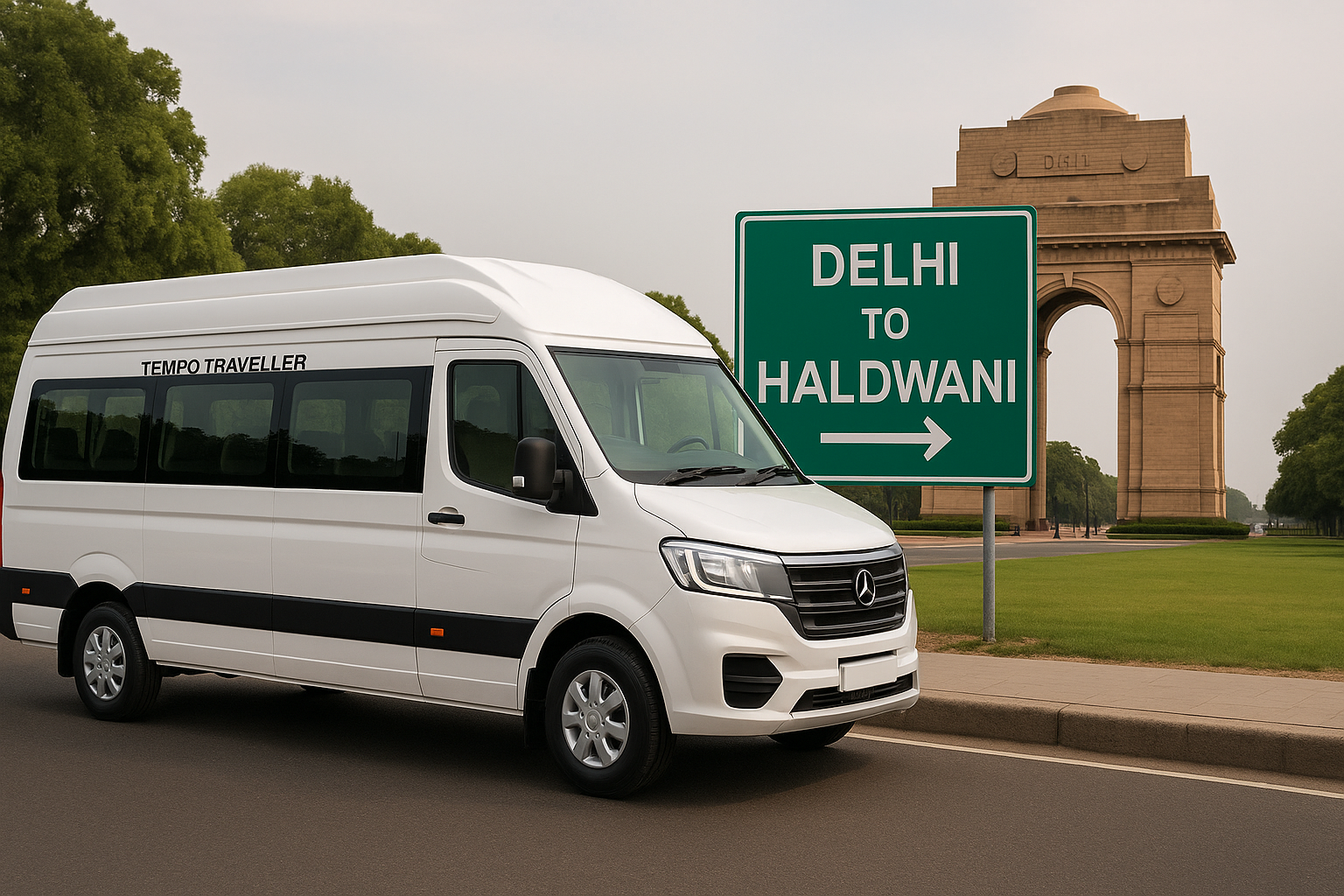 Delhi to Haldwani