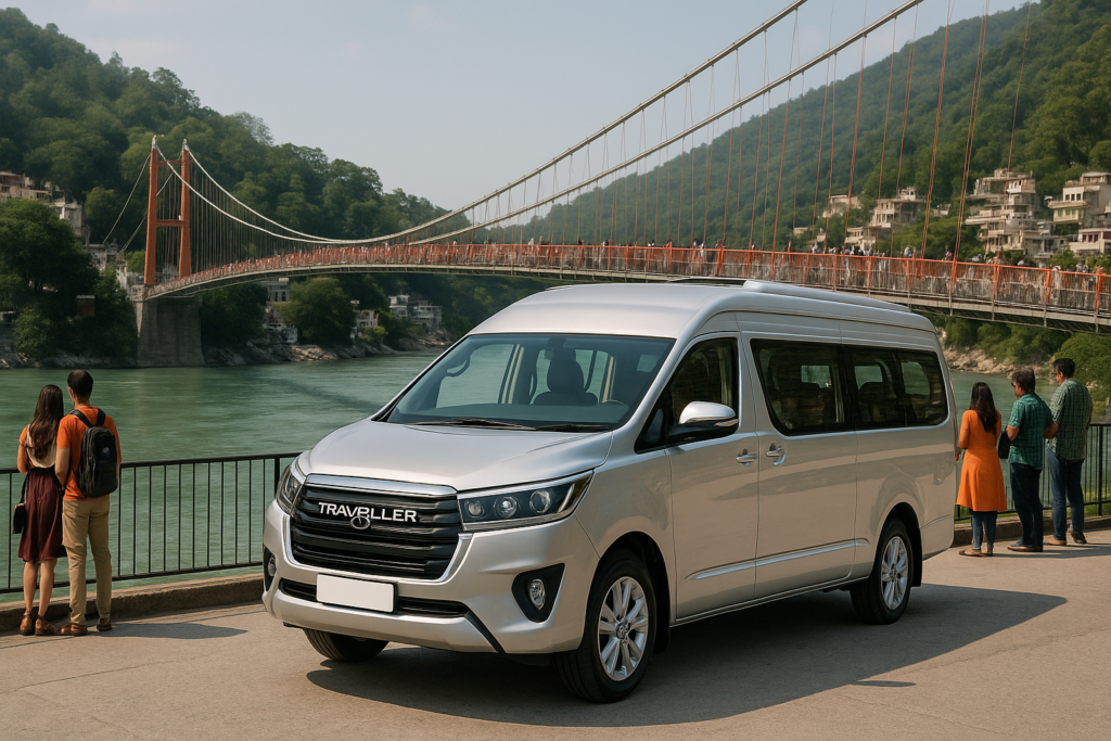 Innova Crysta Traveller Booking from Gurgaon to Rishikesh