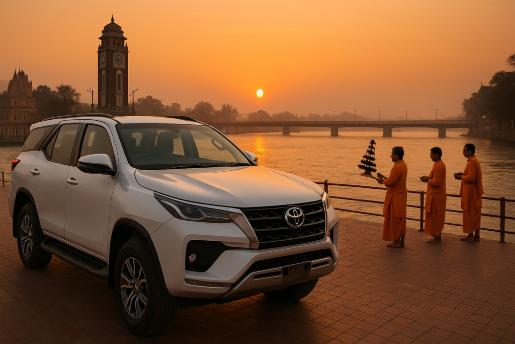 Fortuner Taxi from Gurgaon to Haridwar