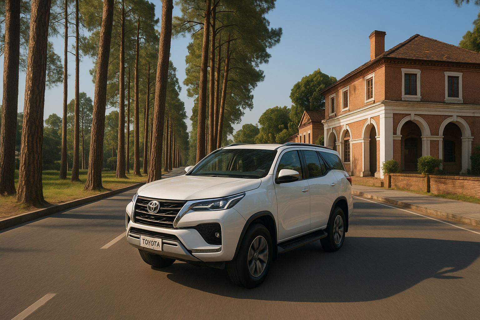 Fortuner Booking from Gurgaon to Dehradun