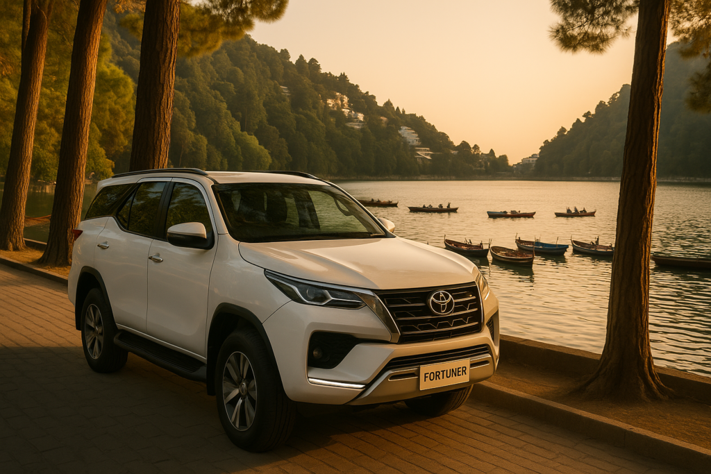 Fortuner Booking from Gurgaon to Nainital