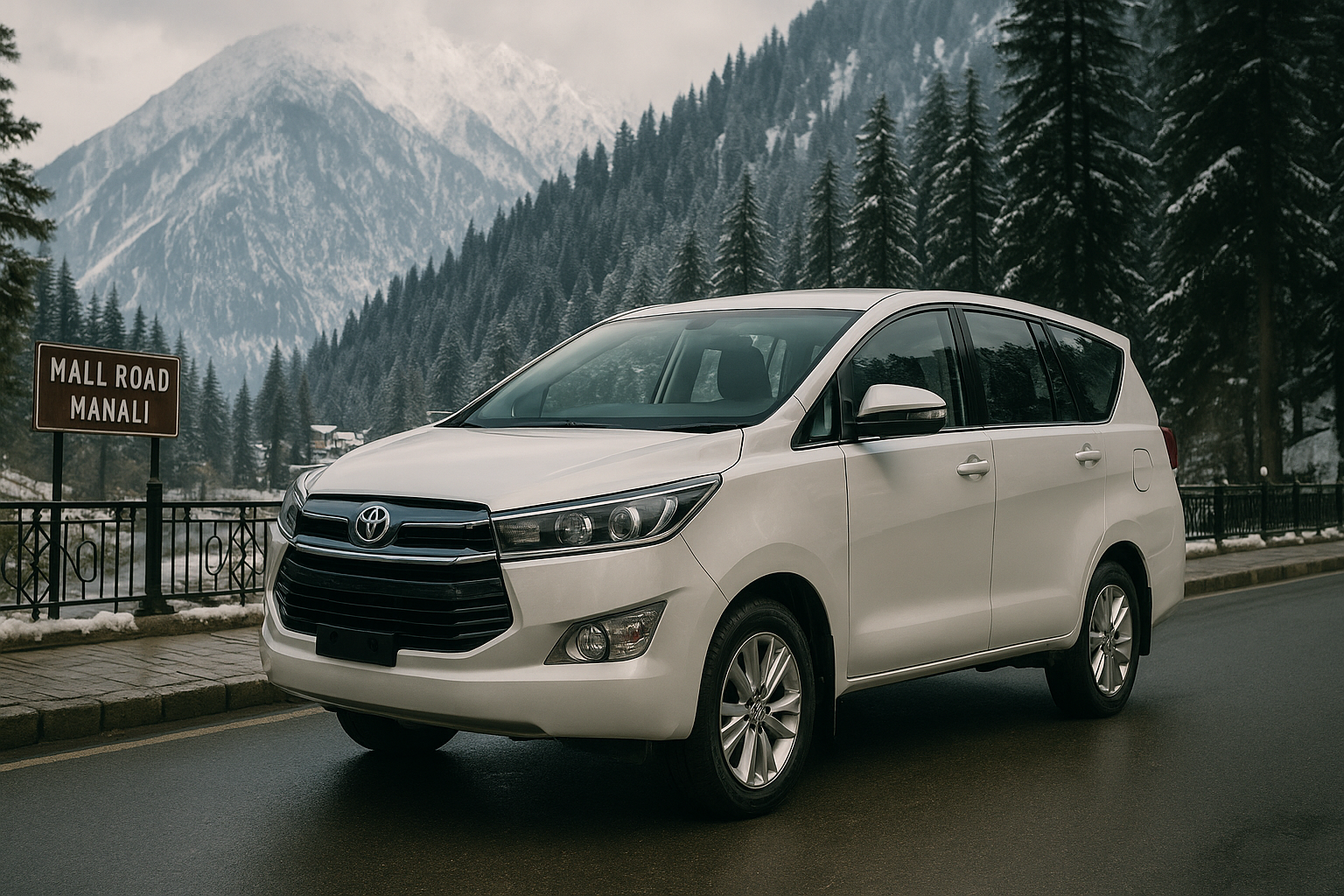 Innova Crysta from Gurgaon to Manali​