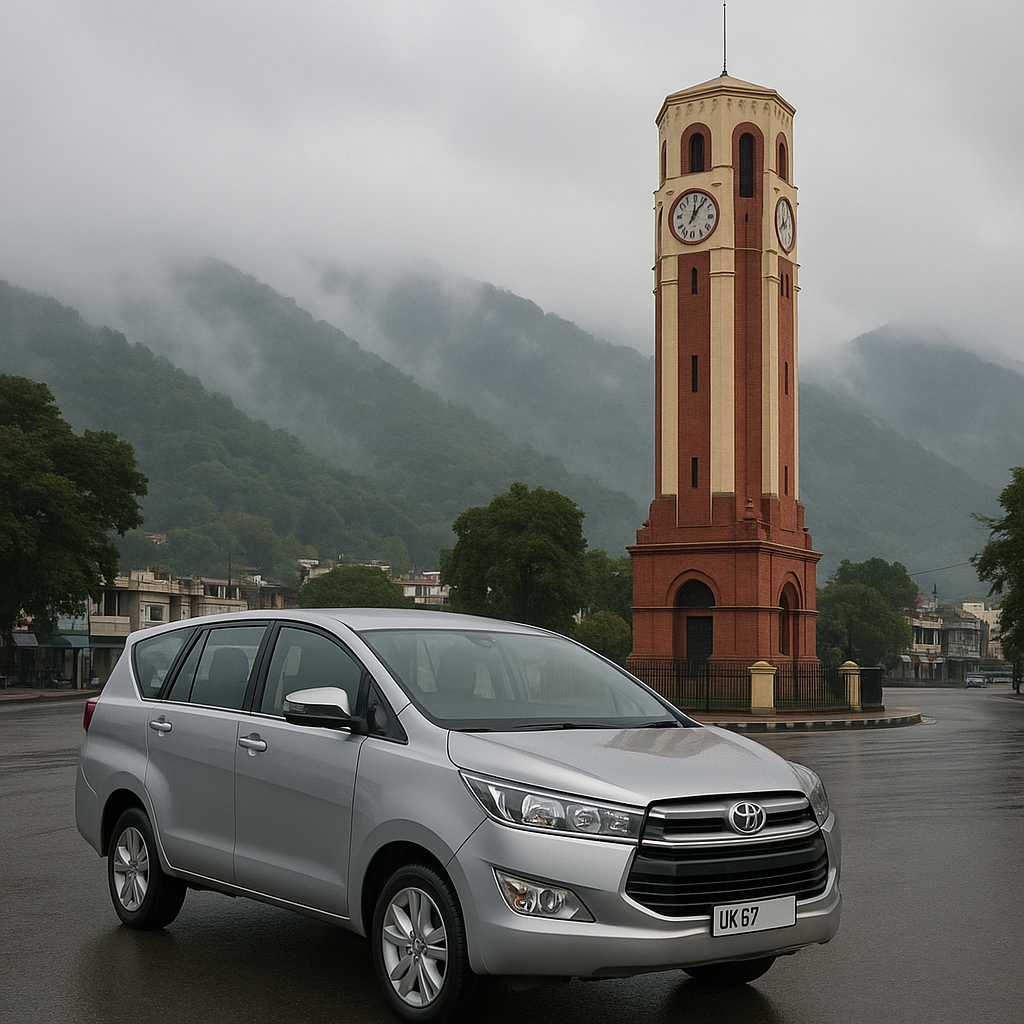 " Innova Crysta booking from Gurgaon to Dehradun.​