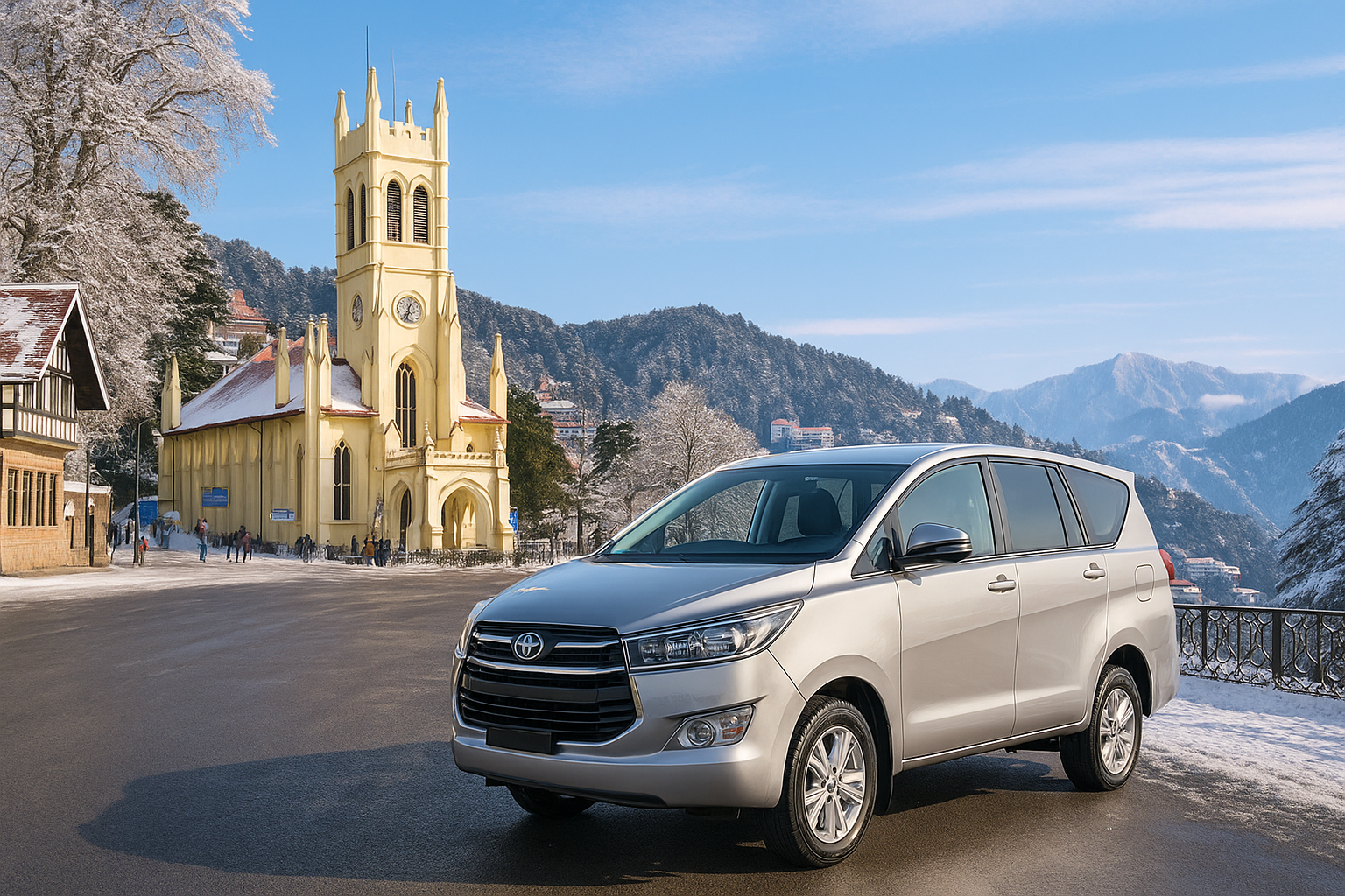 Innova Crysta Booking from Delhi to Shimla