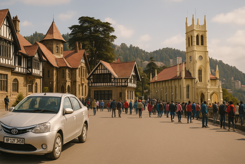 Etios Booking from Gurgaon to Shimla