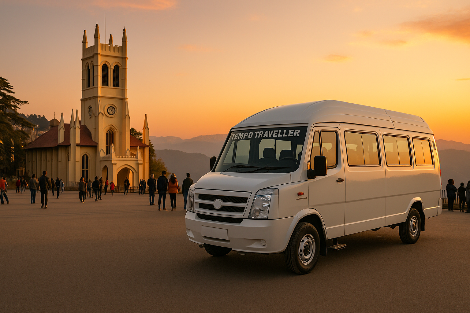 TEMPO TRAVELLER from Noida to Shimla​