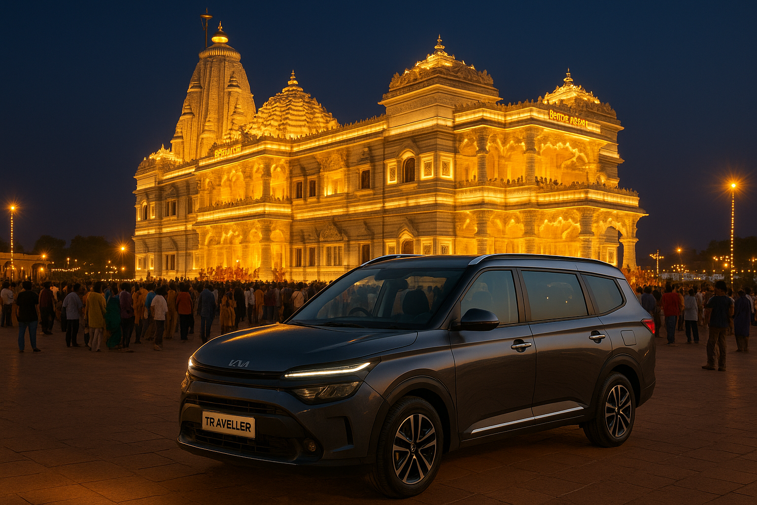 CARENS TRAVELLER Booking from Delhi to Mathura/Vrindavan