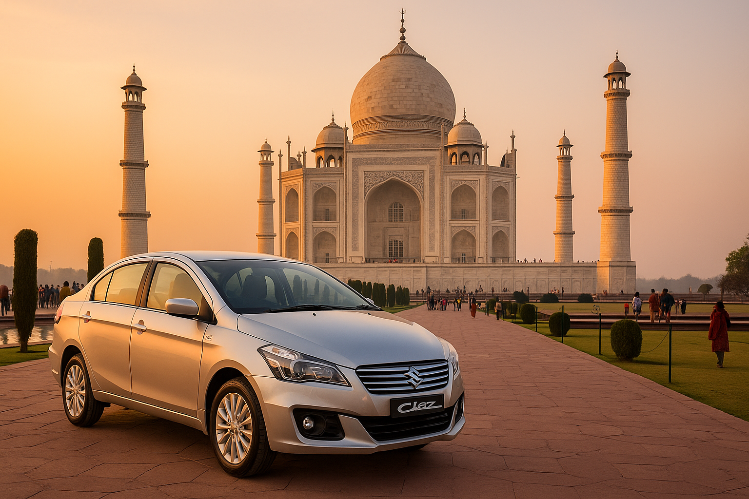 Ciaz Booking from Gurgaon to Agra​