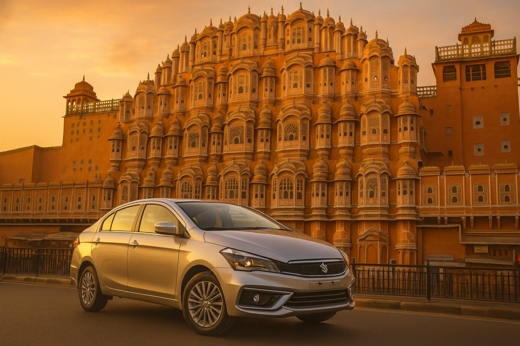 Ciaz Taxi from Gurgaon to Jaipur