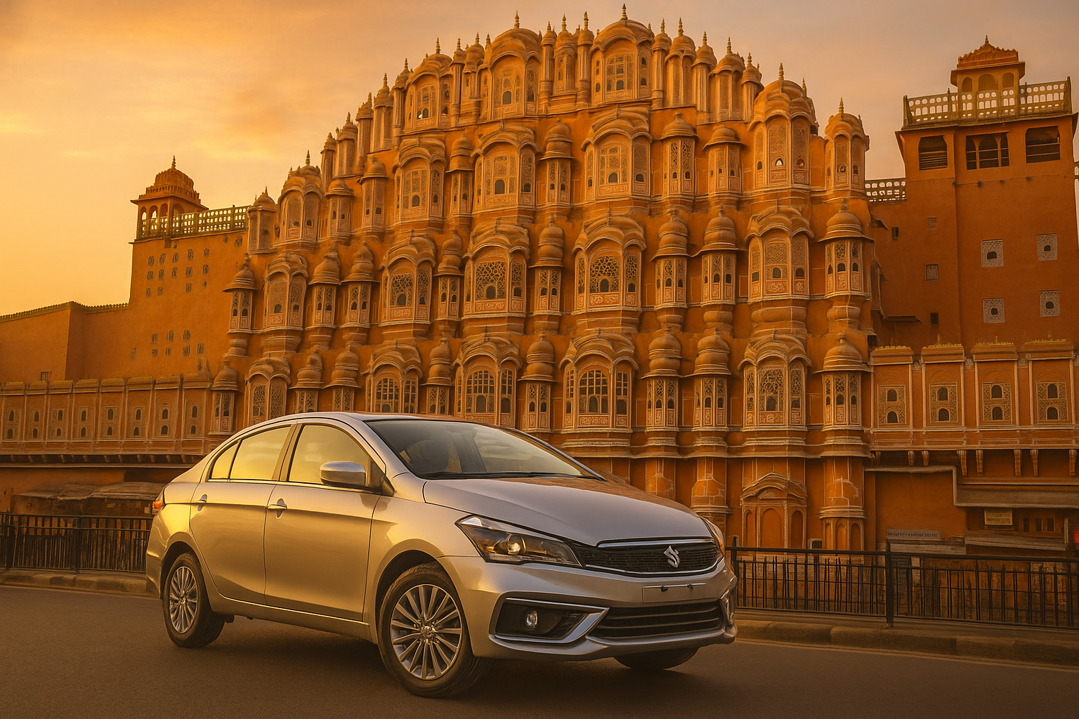 Ciaz Taxi from Gurgaon to Jaipur
