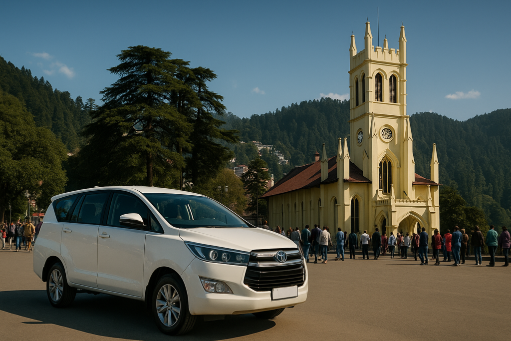 Innova Crysta from Gurgaon to Shimla​