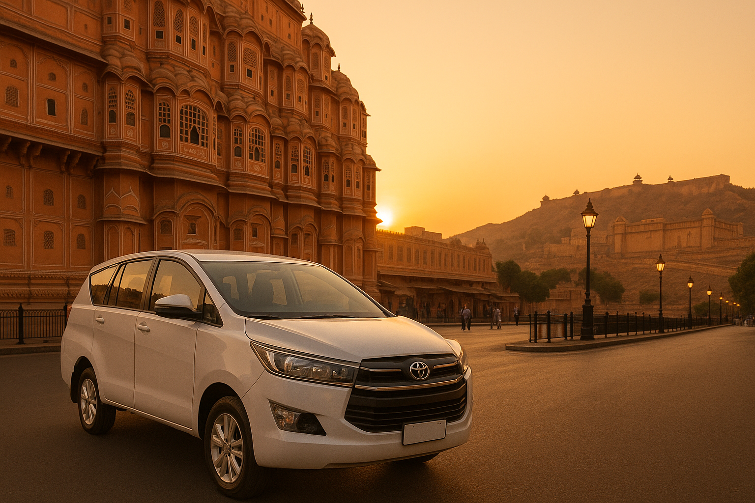 Innova Crysta Booking from Delhi to Jaipur ​