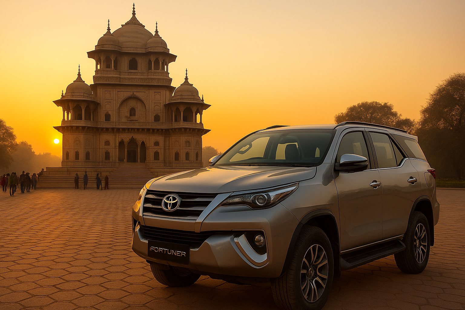 Fortuner Booking from Gurgaon to Mathura/Vrindavan ​