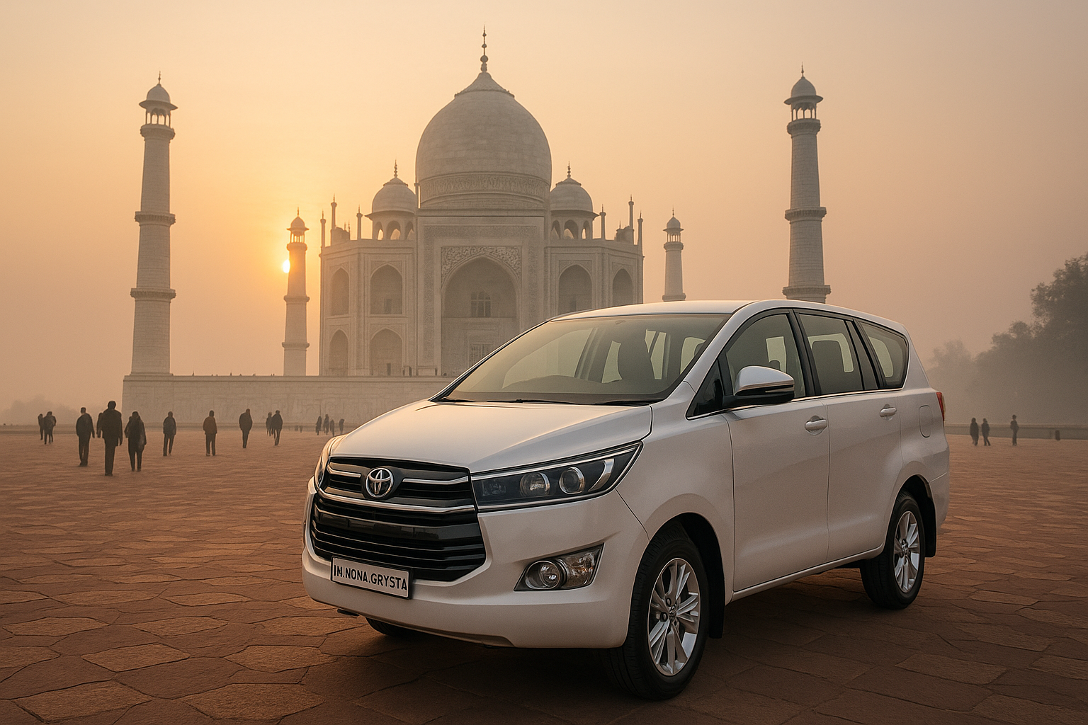 Innova Crysta from Delhi to Agra​