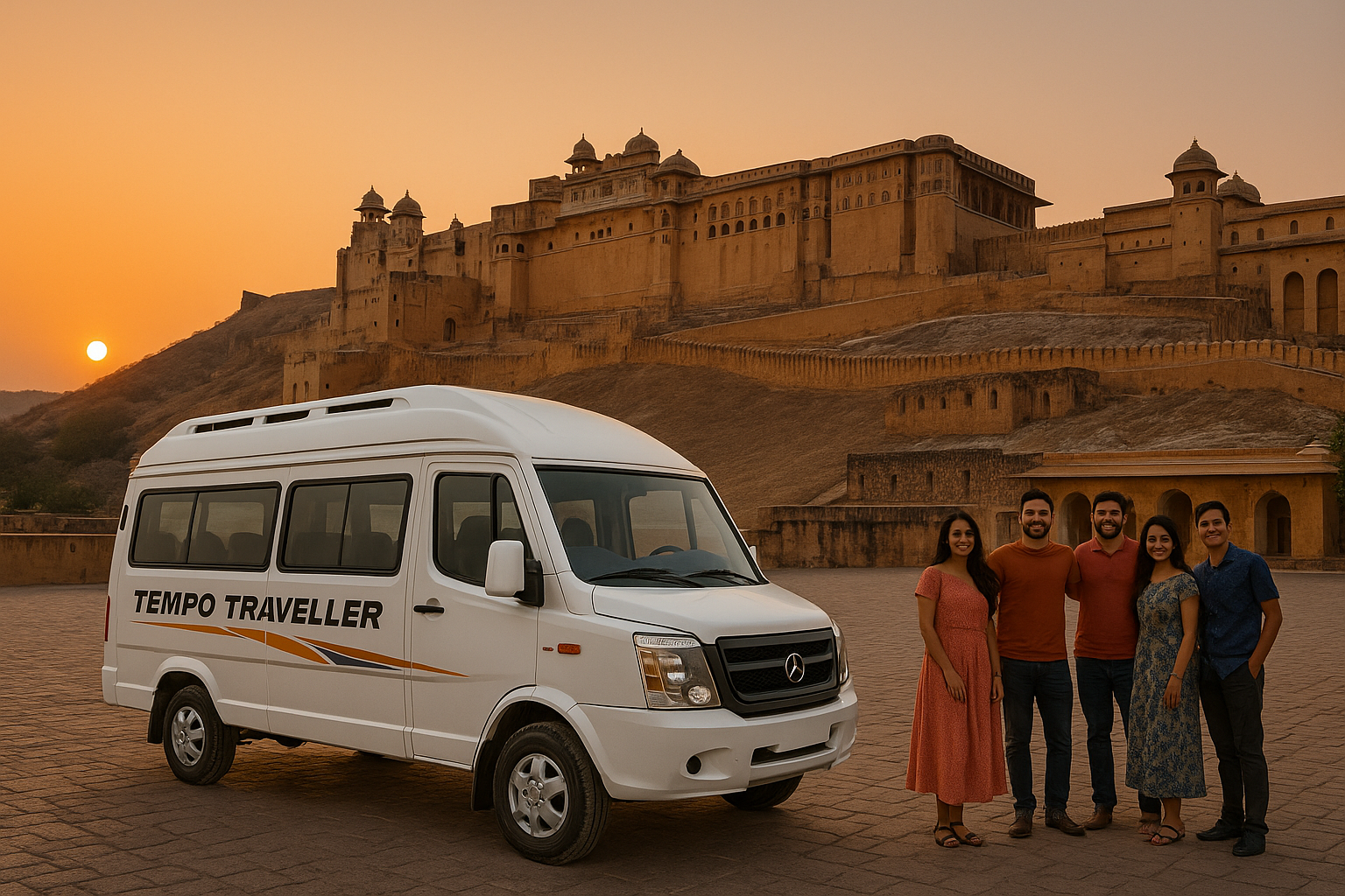 TEMPO TRAVELLER for Your Noida to Jaipur