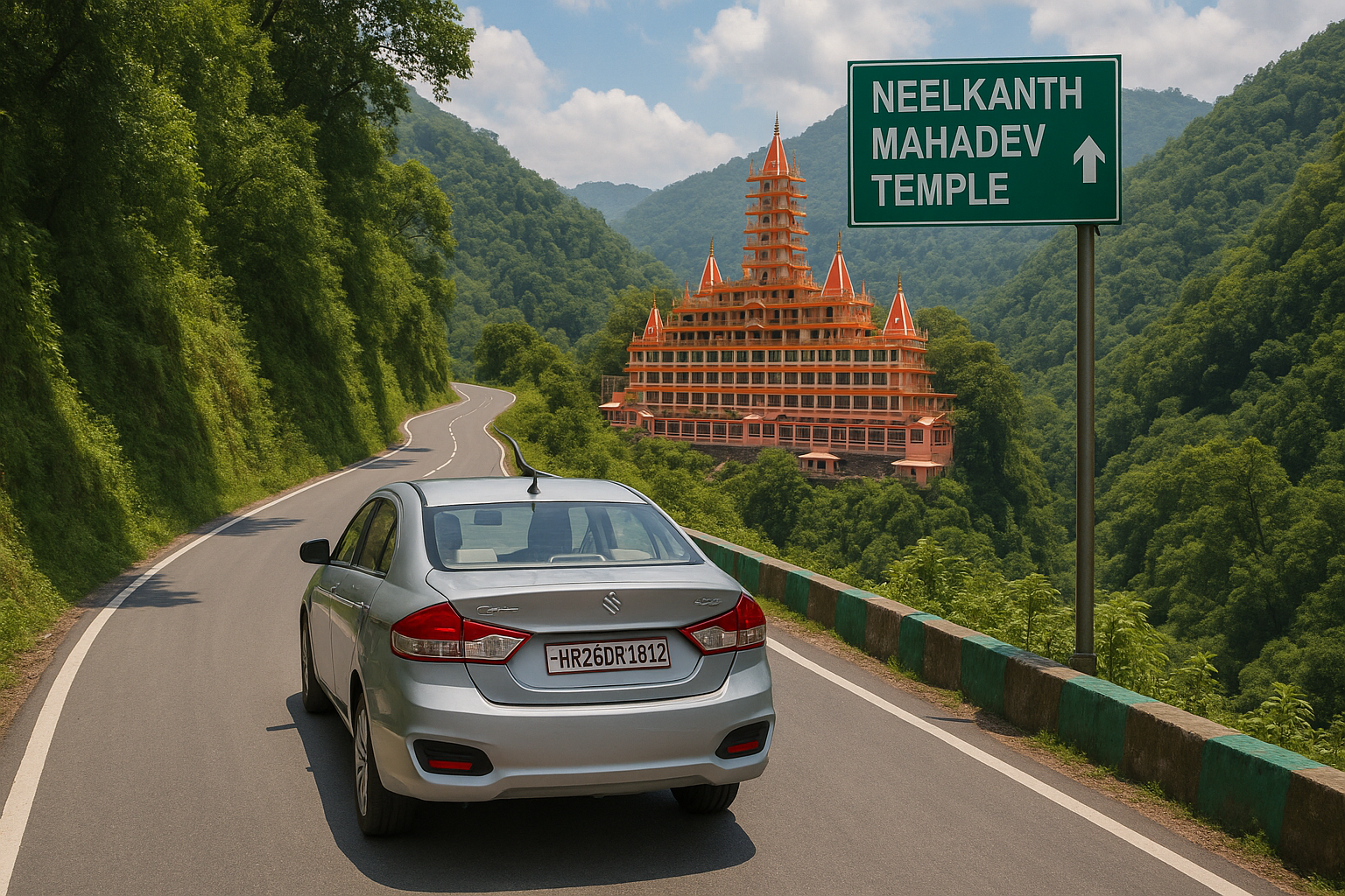 Ciaz Taxi from Gurgaon to Rishikesh