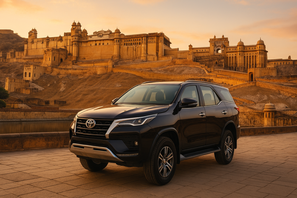 Fortuner Taxi from Gurgaon to Jaipur