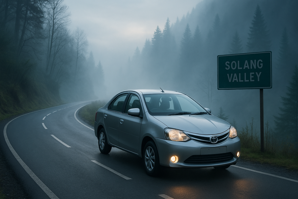 Etios Booking from Gurgaon to Manali