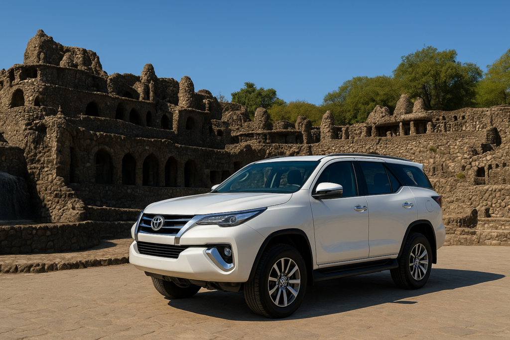 Fortuner Booking from Gurgaon to Chandigarh