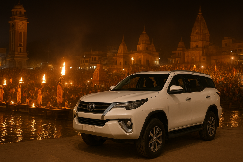 Fortuner Booking from Delhi to Haridwar