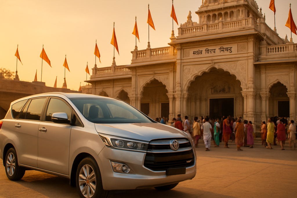 Innova Crysta Booking from Delhi to Mathura/Vrindavan