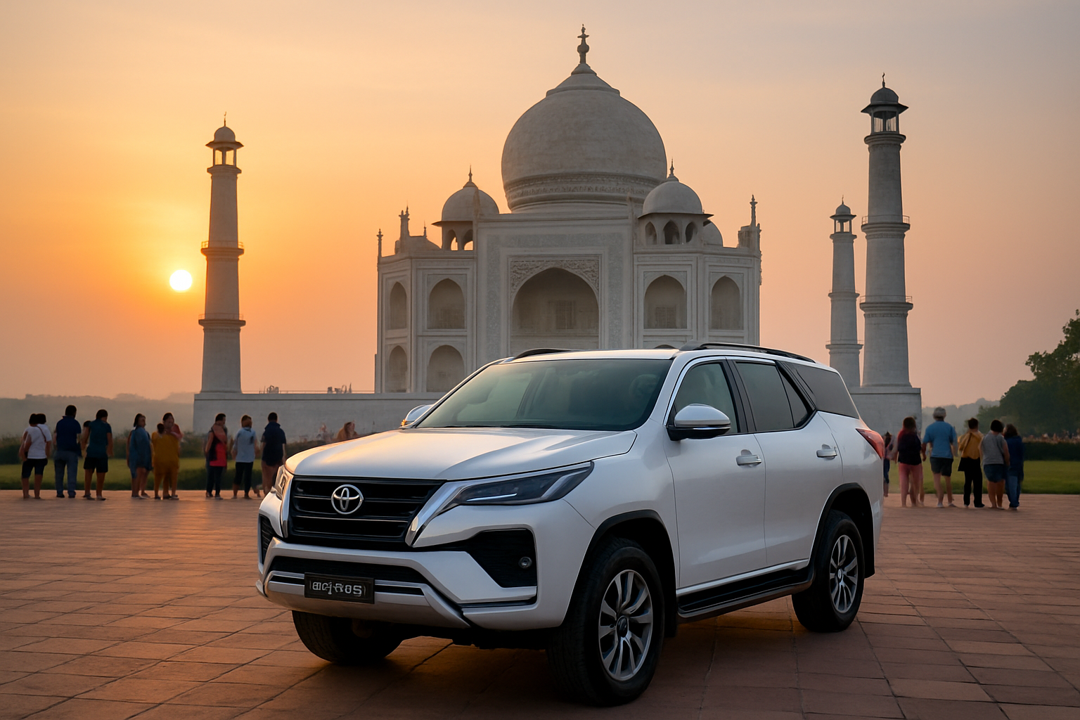 Fortuner Booking from Delhi to Agra